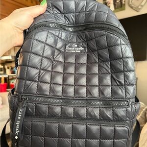 Kate Spade black Quilted Women’s Backpack